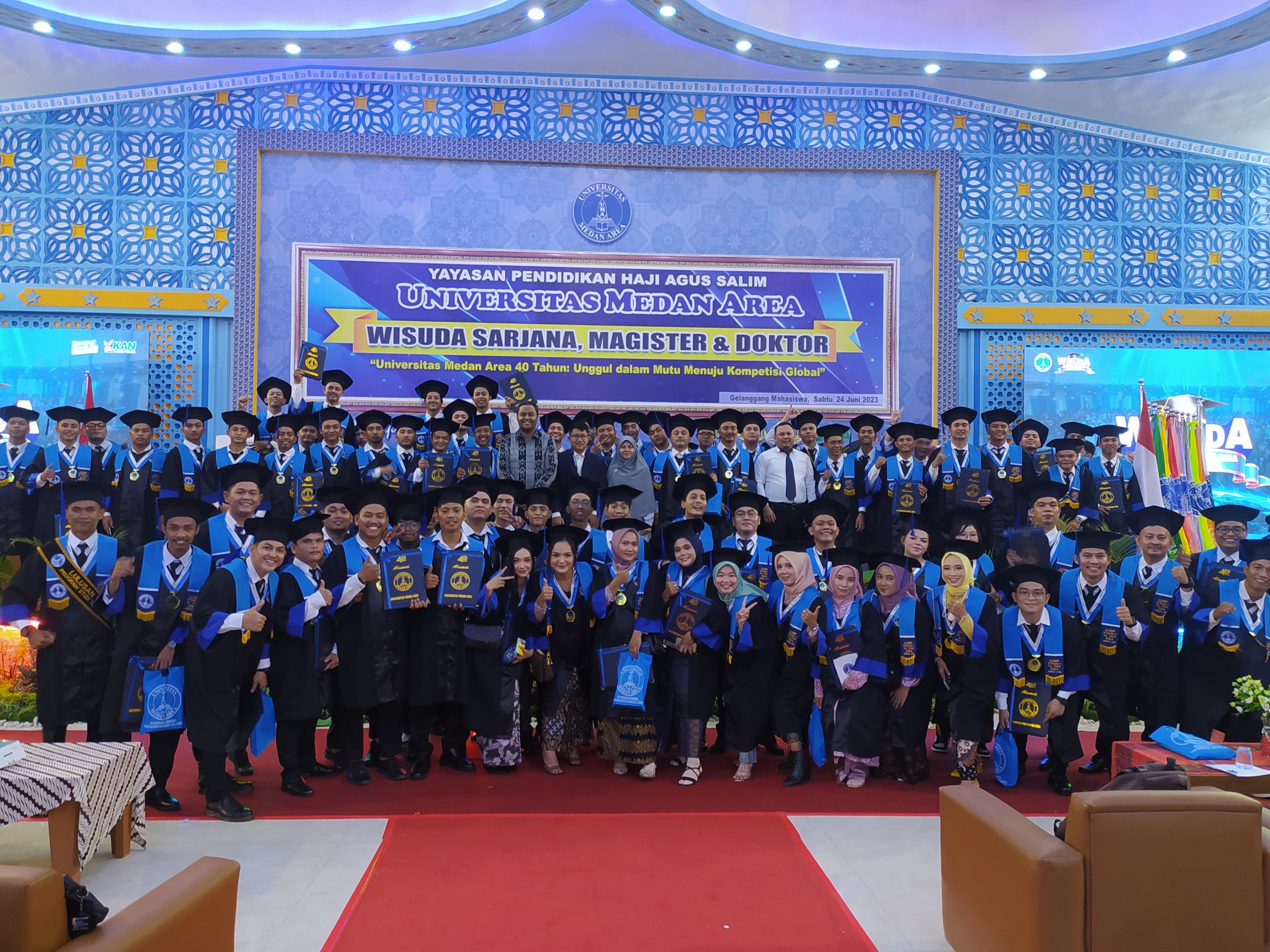 Wisuda Program Sarjana, Magister Dan Doktor Periode I Tahun 2023 ...